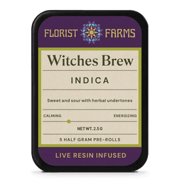 Witches Brew • 5 Pack infused Pre-Rolls • 2.5g