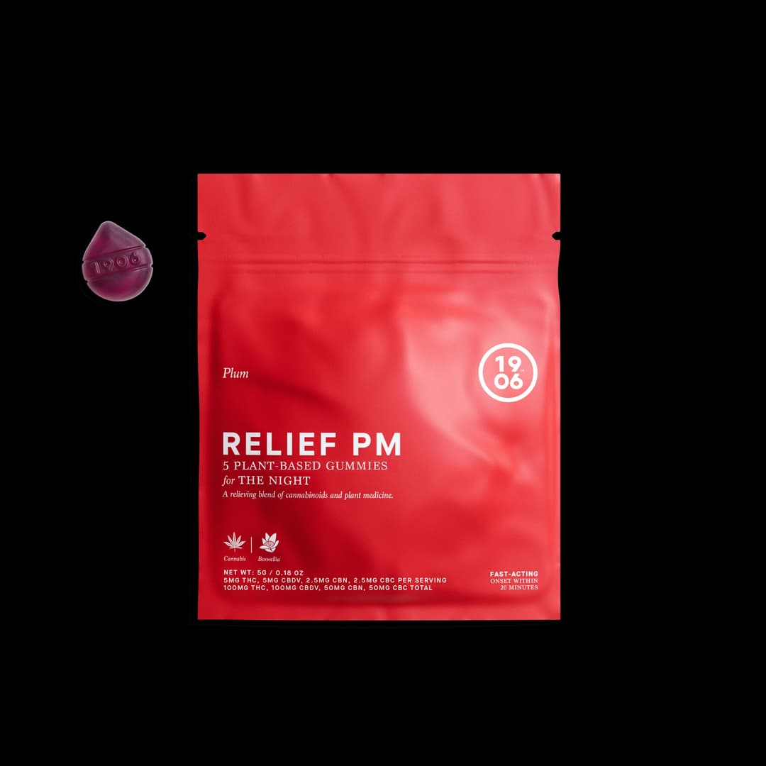 RELIEF PM for Pain [1 gummy per pouch] - 1906 | Treehouse Cannabis