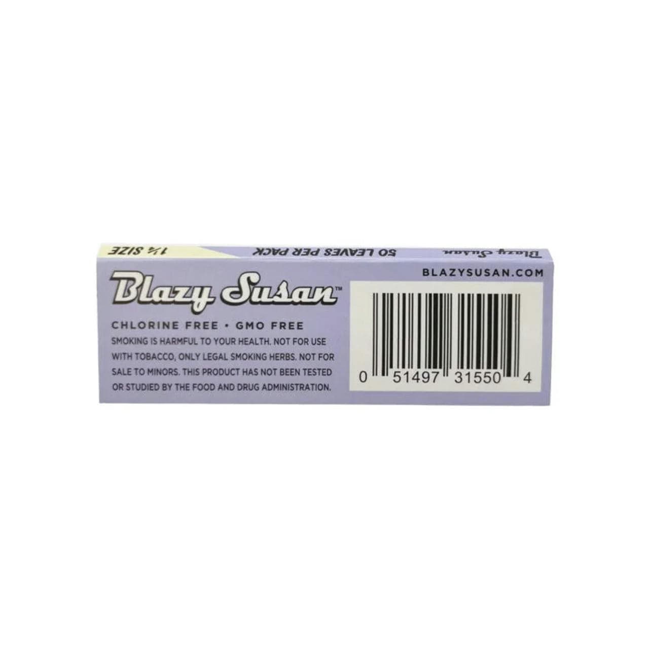 Purple rolling Papers 1 1/4 50ct - Blazy Suzan