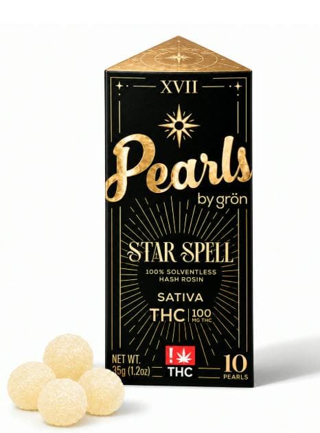 product image Star Spell Live Rosin Solventless Gummies | 10 pack | 100mg