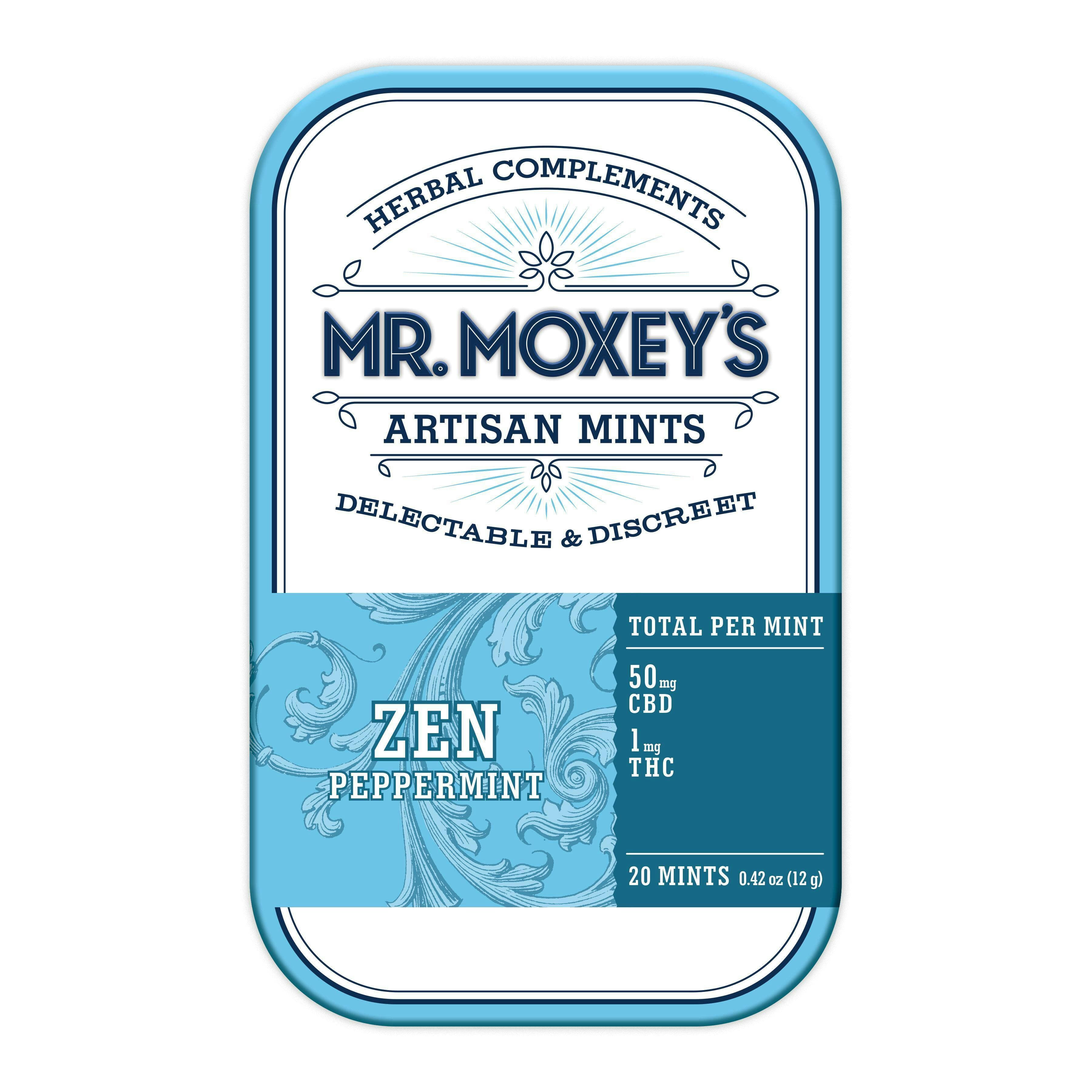 product image Zen 50:1 CBD Peppermint Mints | 1000mg CBD : 20mg THC