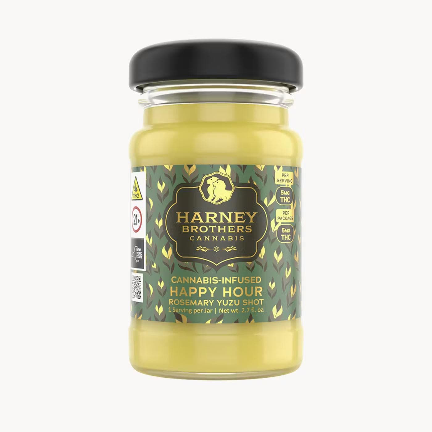 product image Happy Hour Rosemary Yuzu Shot | 5mg THC | 2oz