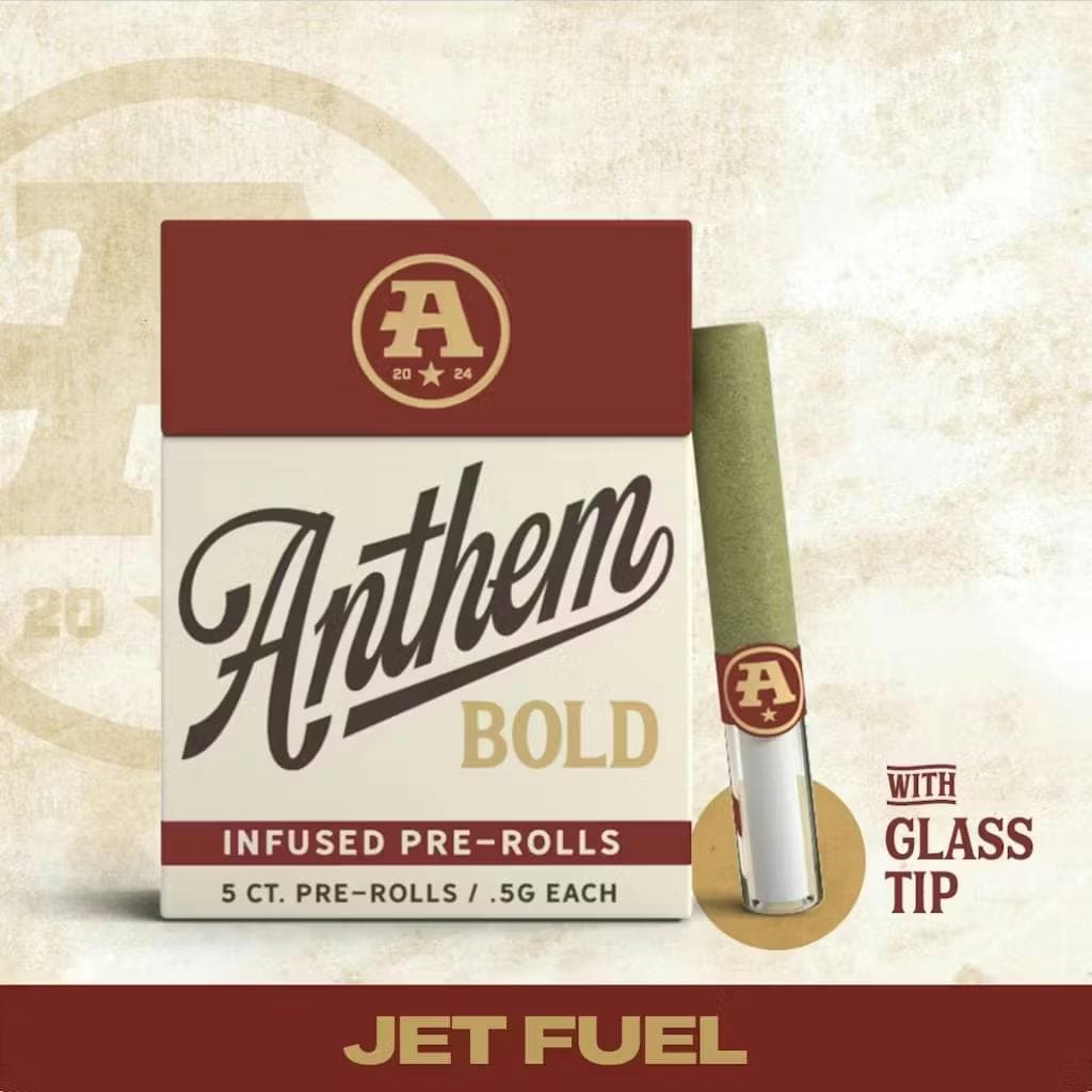 product image for Jet fuel Glass Tip Infused 5 pack Pre-Roll 2.5g