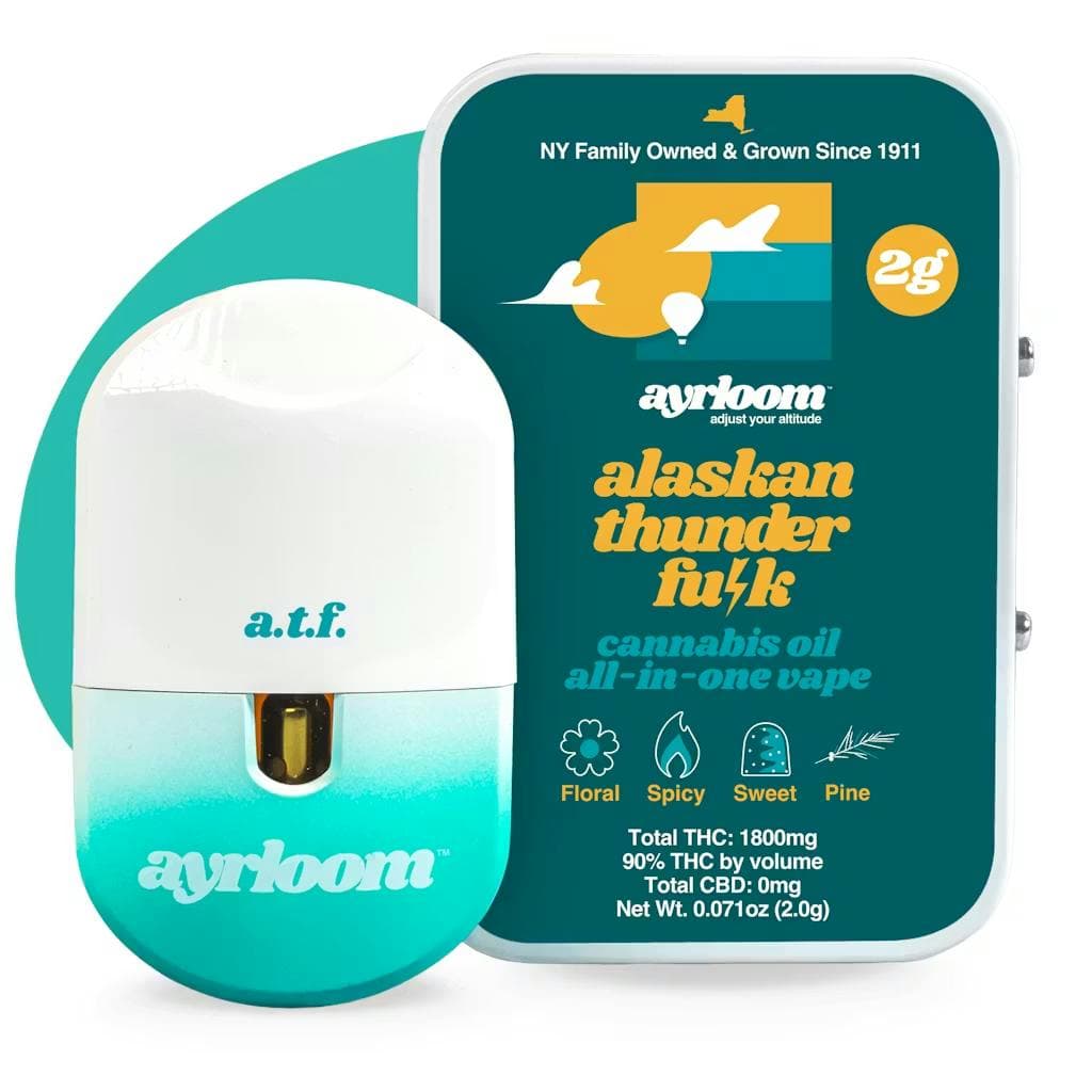Alaskan Thunder Fu*k • Ayrloom • vape • 2g - ayrloom | Treehouse Cannabis