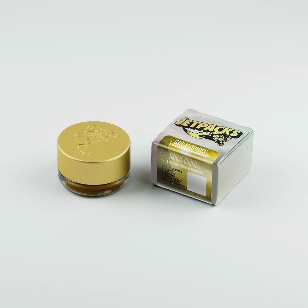 Garlic Cookies • Live Resin Badder • 1g - Jetpacks | Treehouse Cannabis