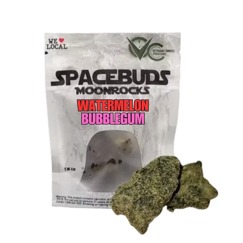 Watermelon Bubblegum • Moonrocks • 4g - Spacebuds Moonrocks | Treehouse Cannabis