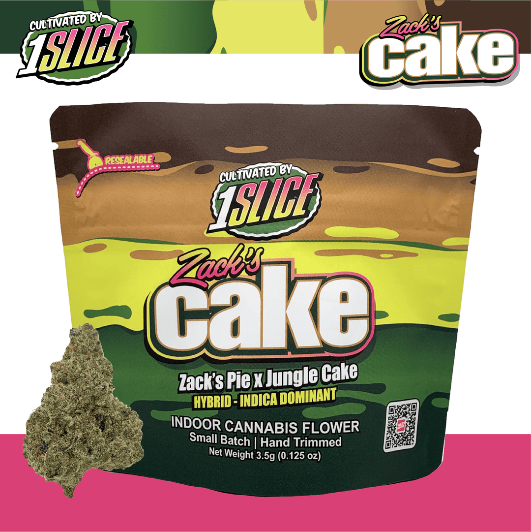 Zack's Cake • Flower • 3.5g - 1Slice | Treehouse Cannabis