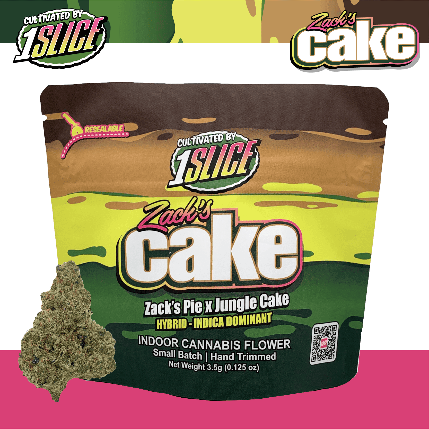 product image for Zack's Cake Flower 3.5g