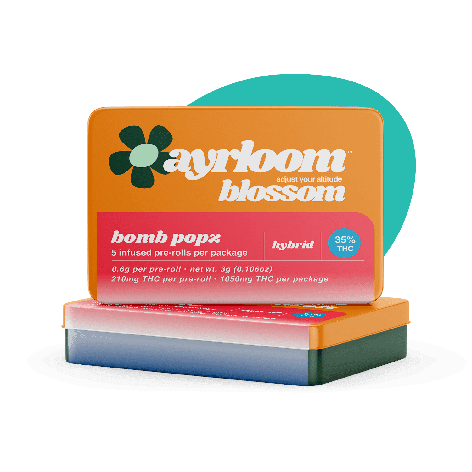product image for ayrloom Bomb Popz Infused Pre-Roll 5 Pack