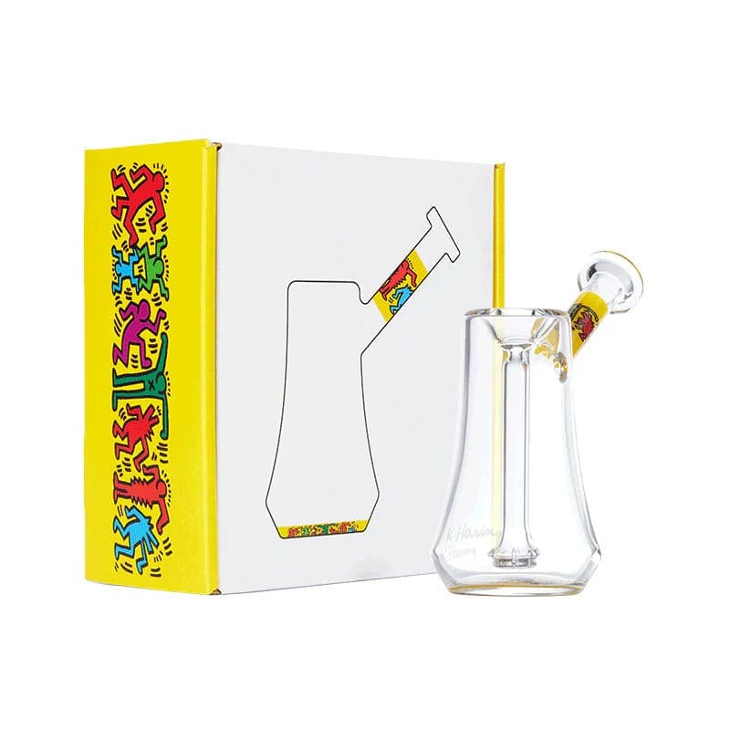 Keith Haring - Bubbler - White - Keith Harring Foundation | Treehouse Cannabis