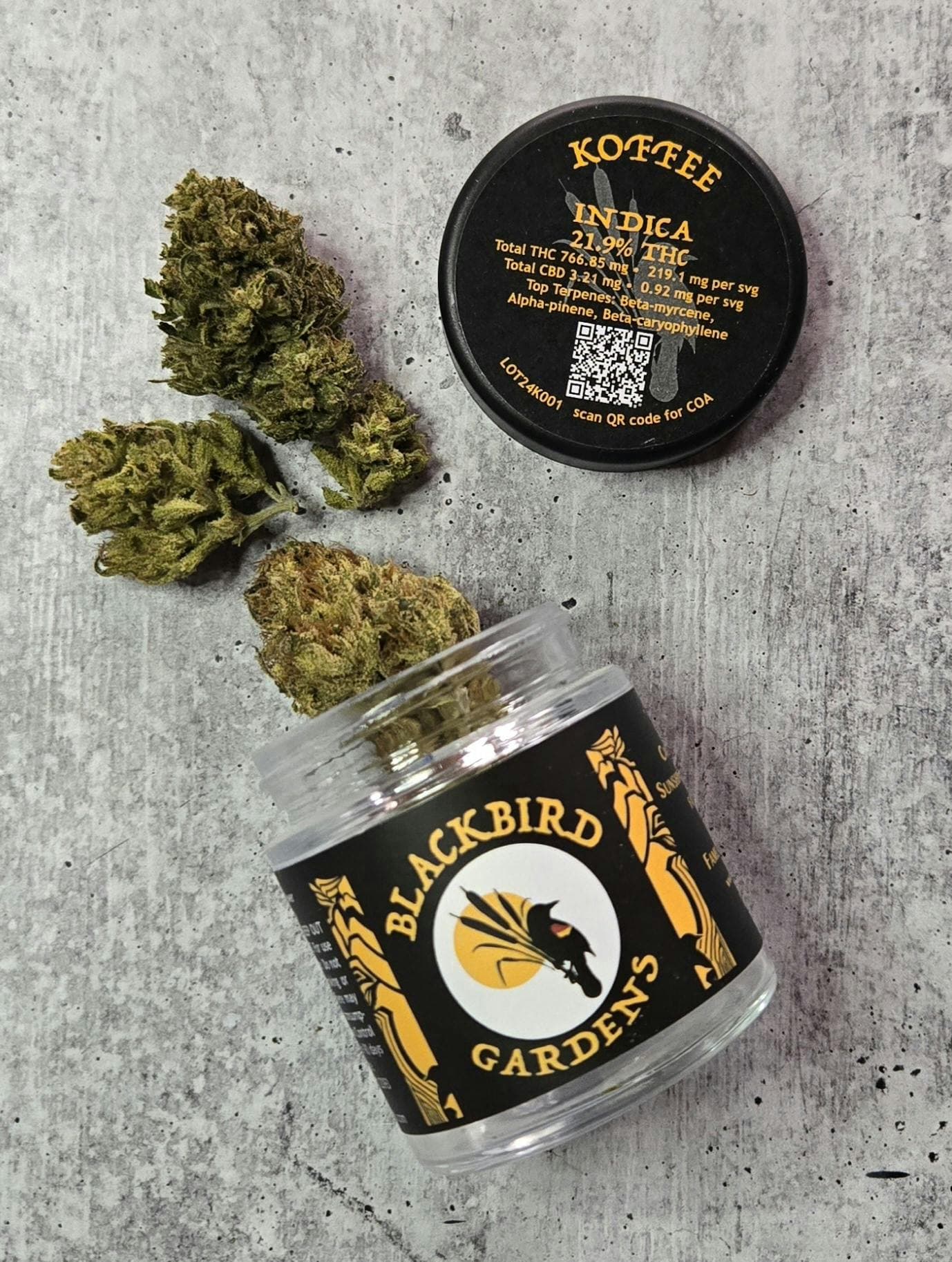 Koffee Flower 3.5g - Blackbird Gardens