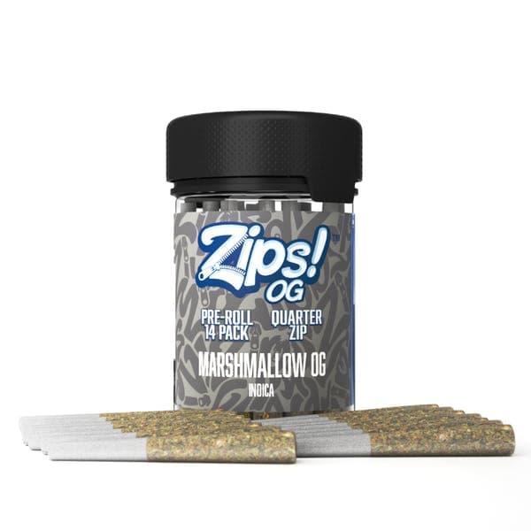 Marshmallow OG • 14 pack Pre-rolls • 7g - Zips Og | Treehouse Cannabis