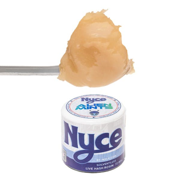 Alien Mints Tier 1  • Live Rosin Concentrate • 1g - Nyce | Treehouse Cannabis