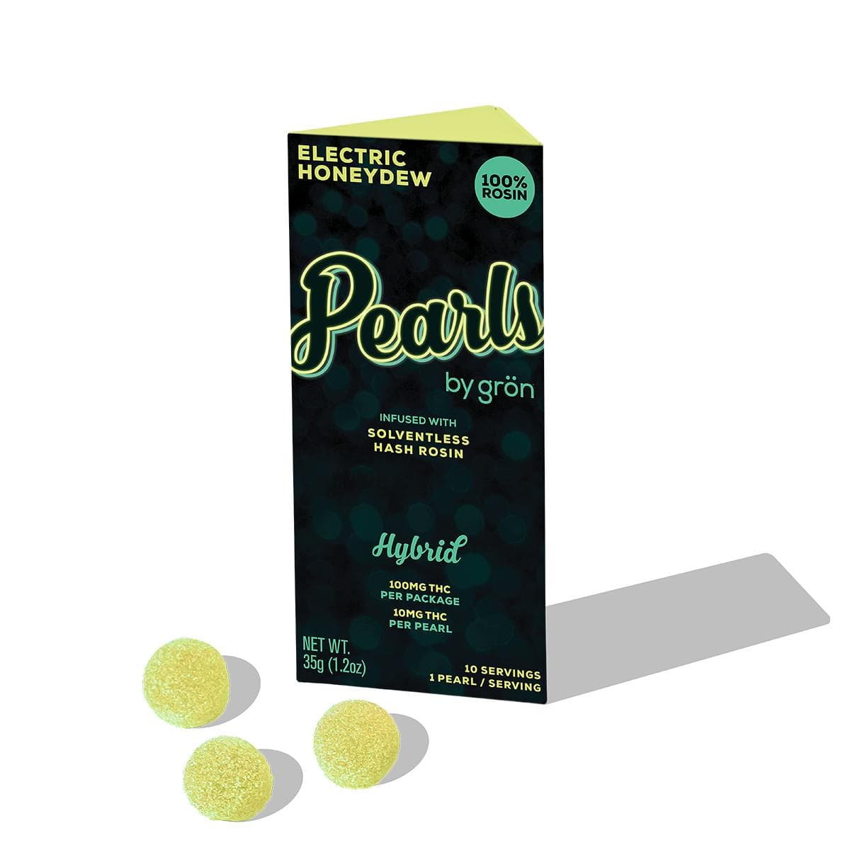 product image for Electric Honey Dew Live Rosin Gummies 10 pack 100mg