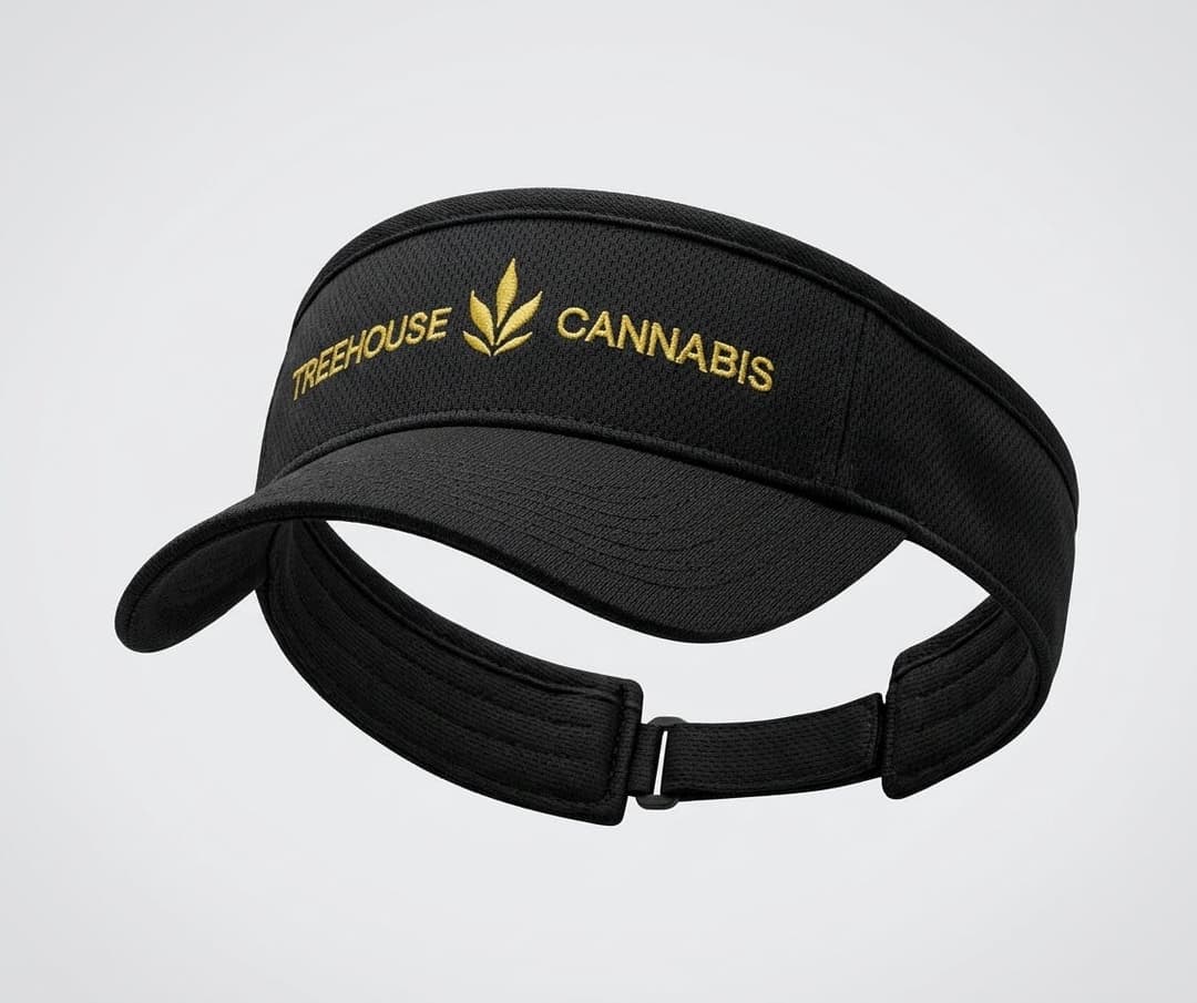Treehouse Cannabis Premium Athletic Visor - Treehouse Cannabis | Treehouse Cannabis