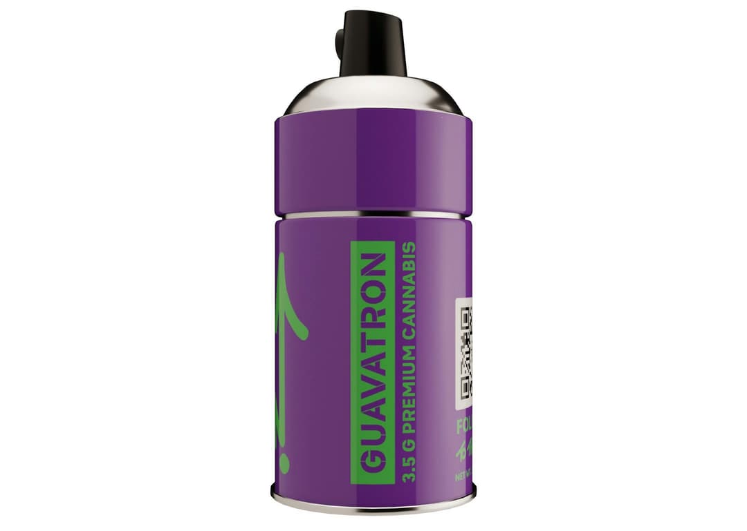TTM - Flower - Packaged - 3.5g - Spray Can - Guavatron - To The Moon | Treehouse Cannabis