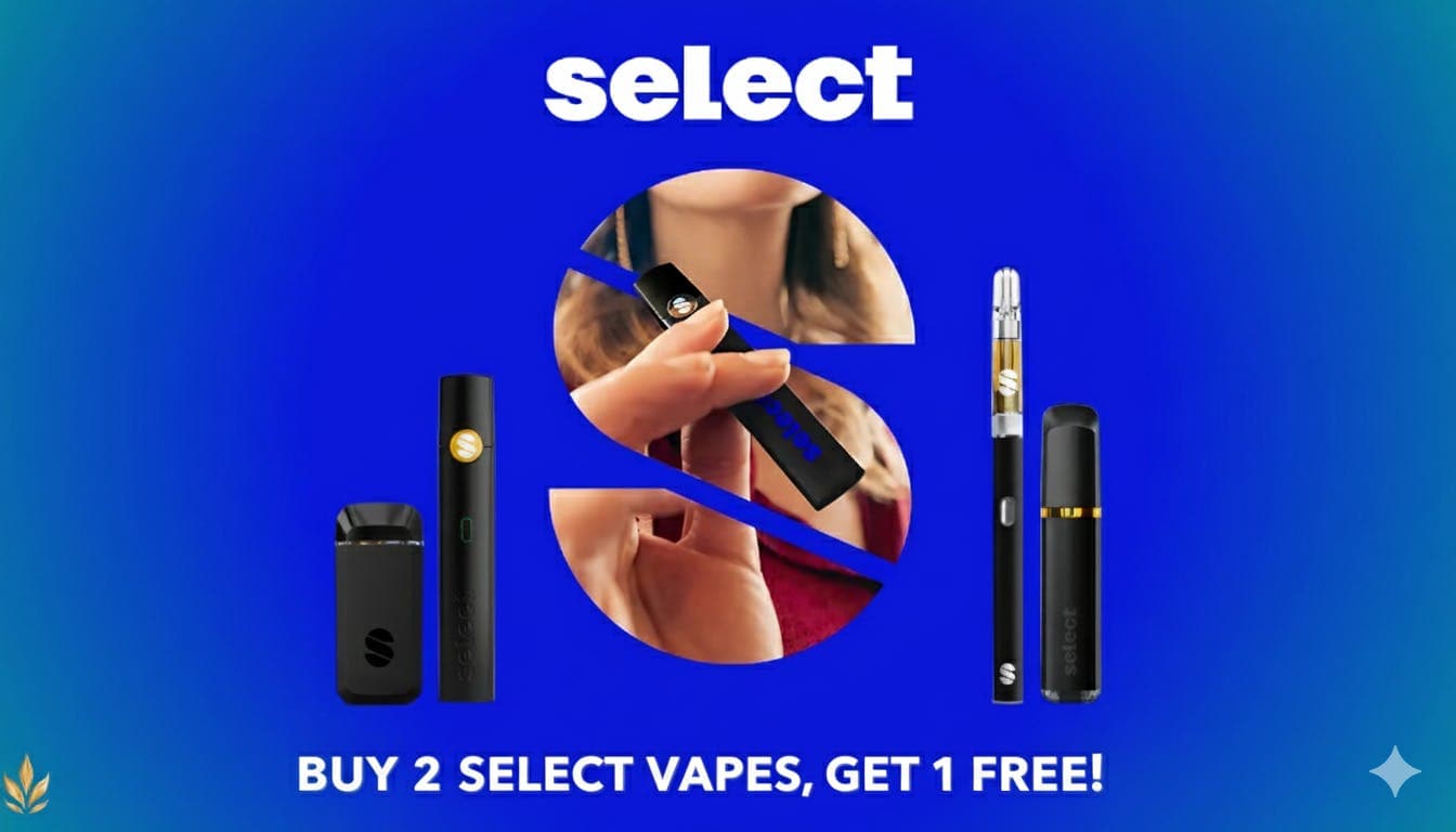Deal: Buy 2 Get 1 free Ace Select Vape