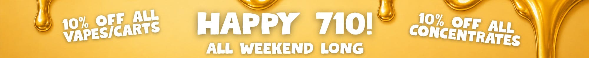 HAPPY 710! - Sales Banner