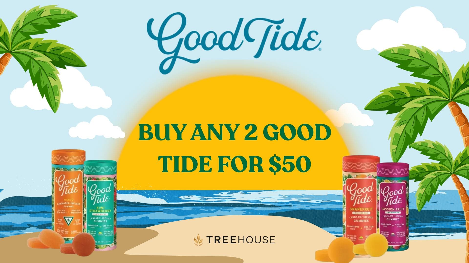 Good Tide Deal Buy 2 for $50