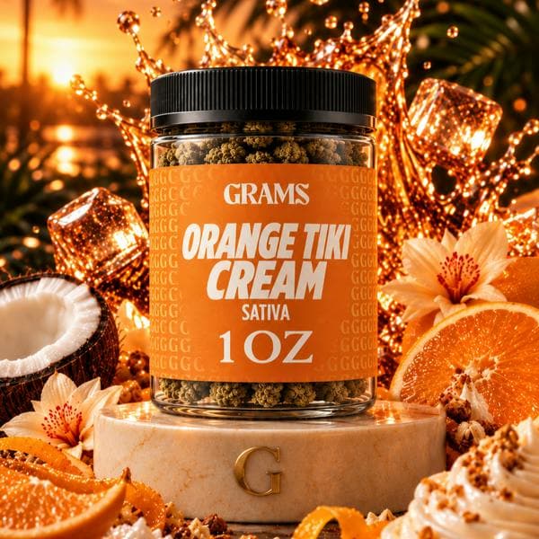 Orange Tiki Cream • 28g - Grams | Treehouse Cannabis