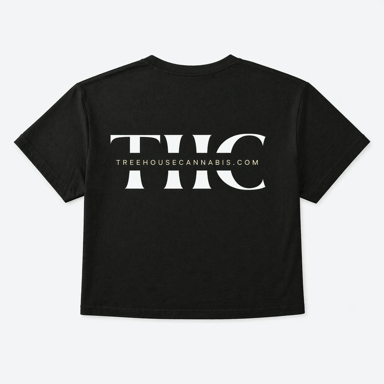 I Love NY Black Crop Top T-Shirt - Treehouse Cannabis