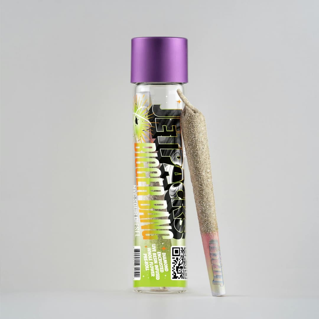 NYC Sour Diesel • Bigger Bang • Infused Pre-Roll • 1g - Jetpacks | Treehouse Cannabis