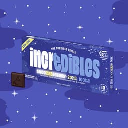 5:1 Snoozzzeberry Bar + CBN | Chocolate | 10 pack | 100mg THC / 20mg CBN