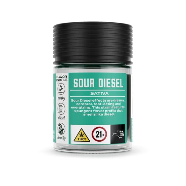 Sour Diesel • Infused Pre-ground Flower • 7g - HERB | Treehouse Cannabis