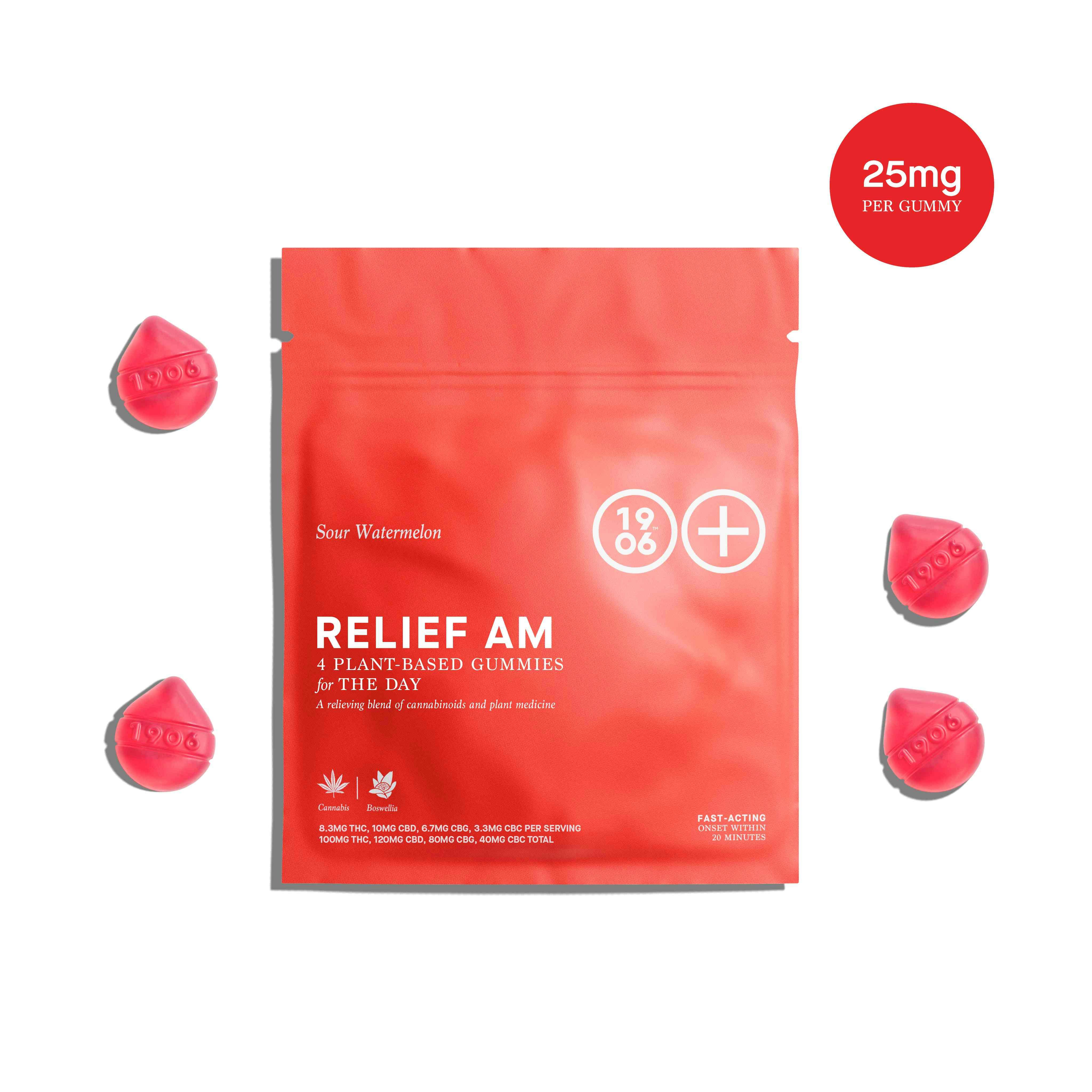 product image for AM Relief 4pk Gummies 100mg