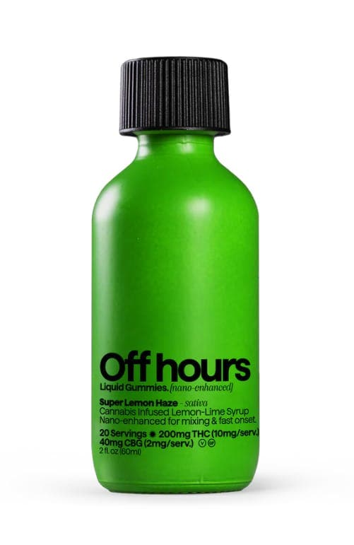 Super Lemon Haze • THC 200mg + 40mg CBN - Off Hours | Treehouse Cannabis