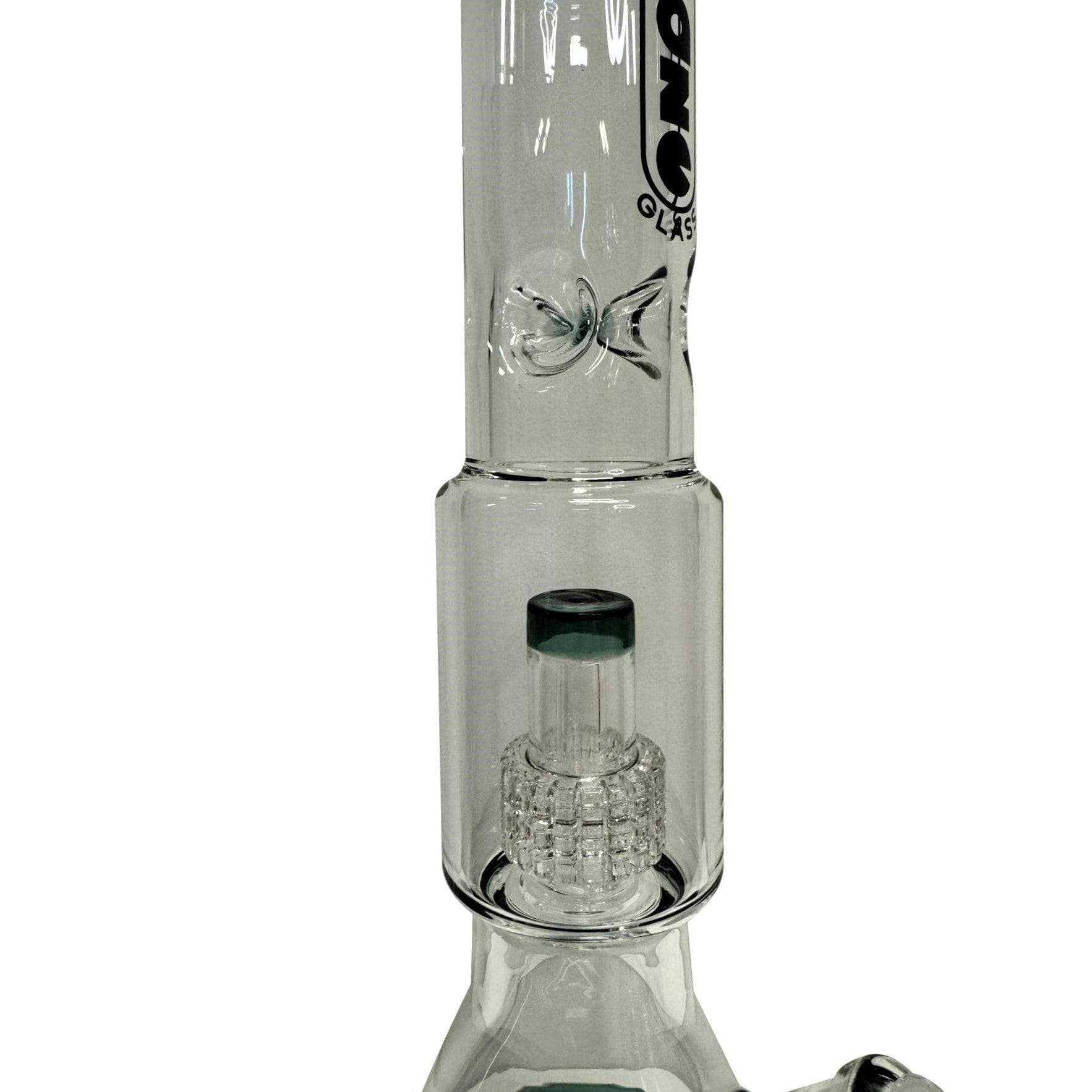 Daze Glass - Approx. 16 Striped Glass Water Pipe - 