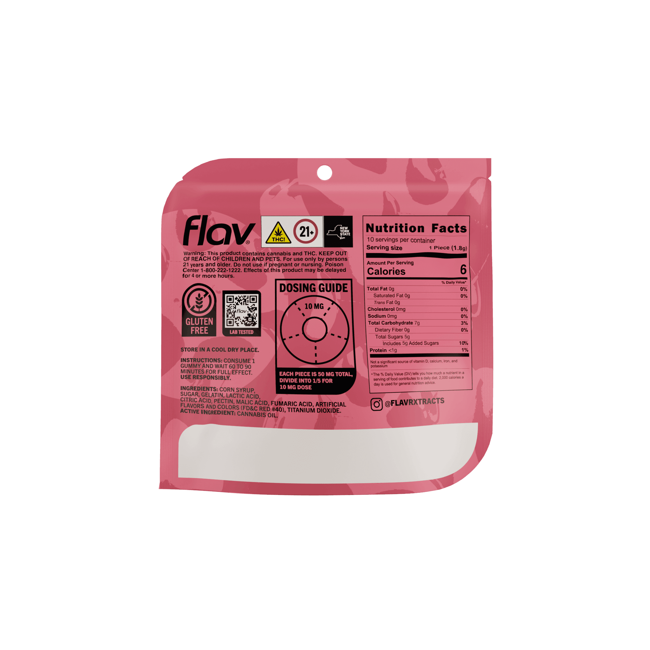Cherry Mega Rings - 100mg - Flav