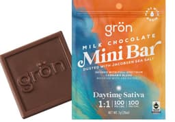 Milk Chocolate 1:1 CBG:THC Mini Bar Daytime Sativa | Chocolate | 100mg