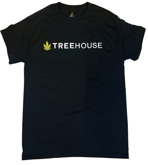product image for Treehouse Chest Logo Premium Heavy Cotton T-Shirt Small
