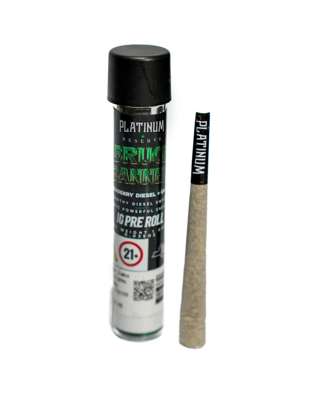 Bruce Banner • Pre Roll • 1g - Platinum Reserve | Treehouse Cannabis
