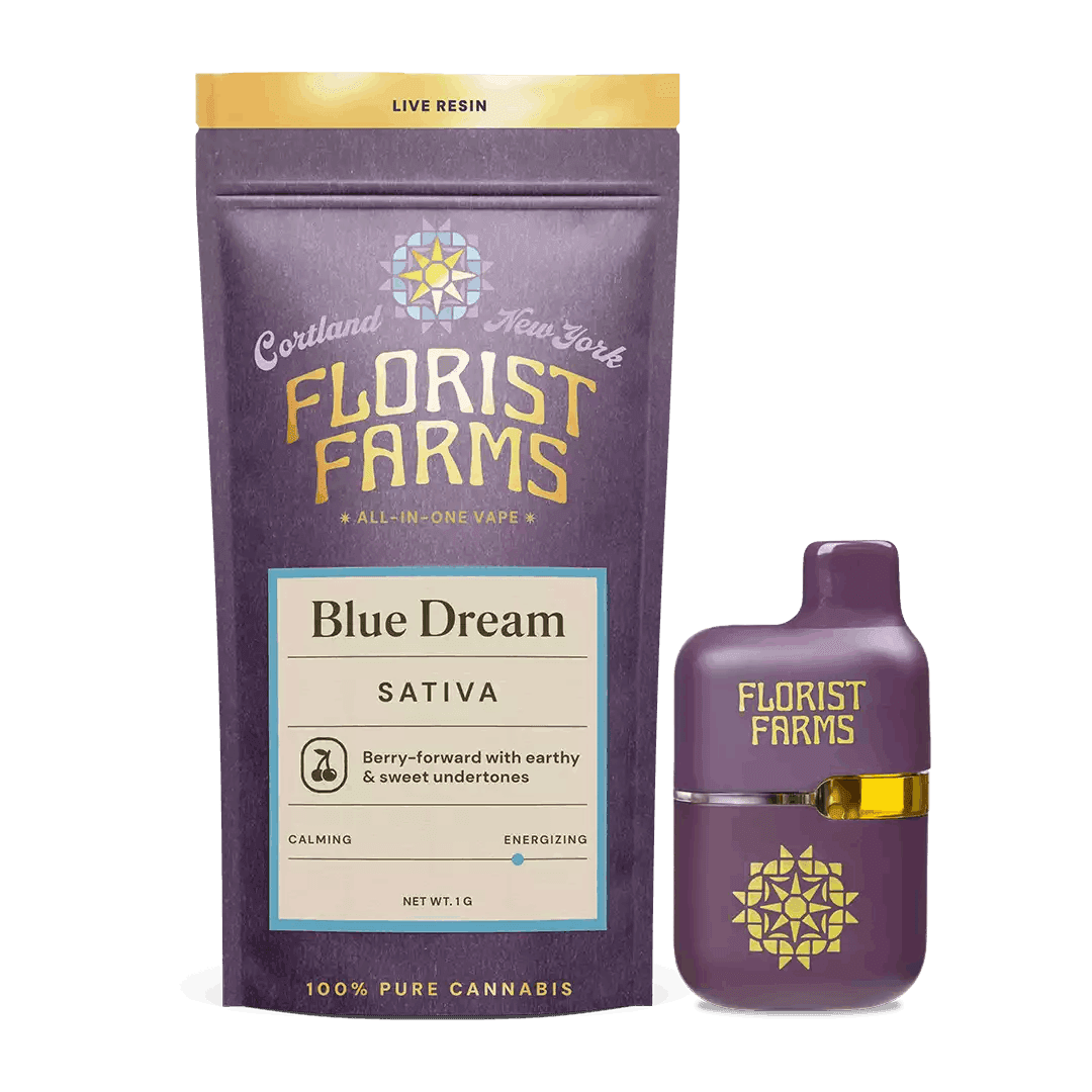 Blue Dream • Disposable Live Resin Vape • 1g - Florist Farms | Treehouse Cannabis