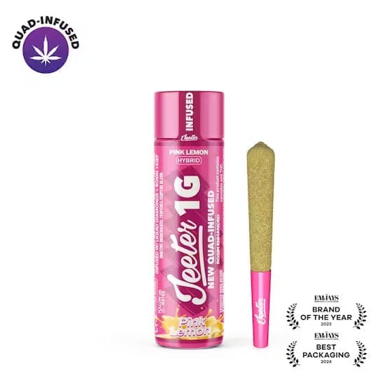 product image for Pink Lemon Quad Infused Pre-Roll 1g