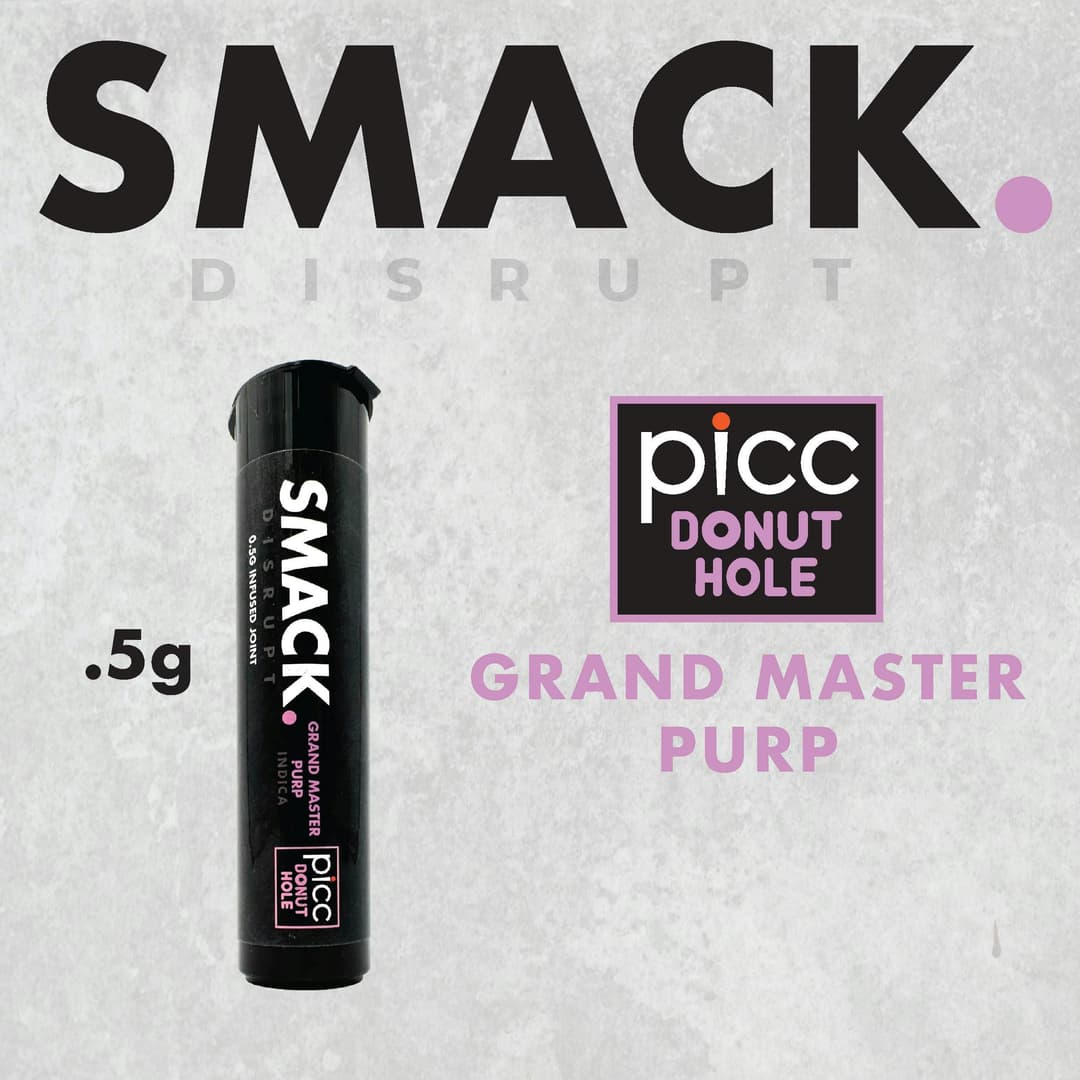 Grand Master Purp Infused Pre-Roll • .5g - Picc | Treehouse Cannabis