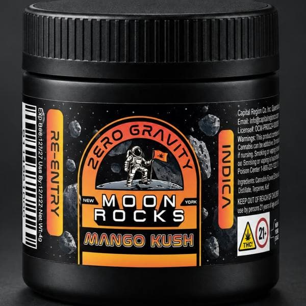 Mango Kush Zero Gravity Moonrock • 4g - Golden Garden | Treehouse Cannabis