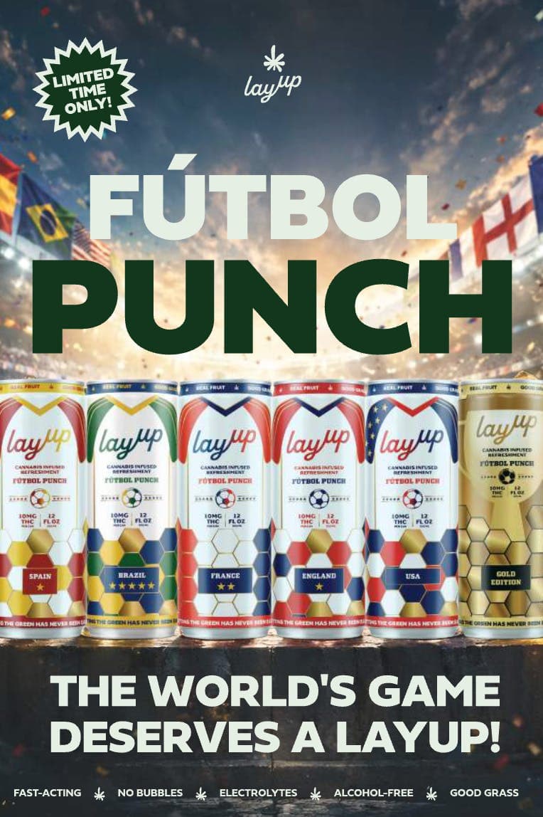 Futbol Punch 10Mg THC • 12oz - Layup | Treehouse Cannabis