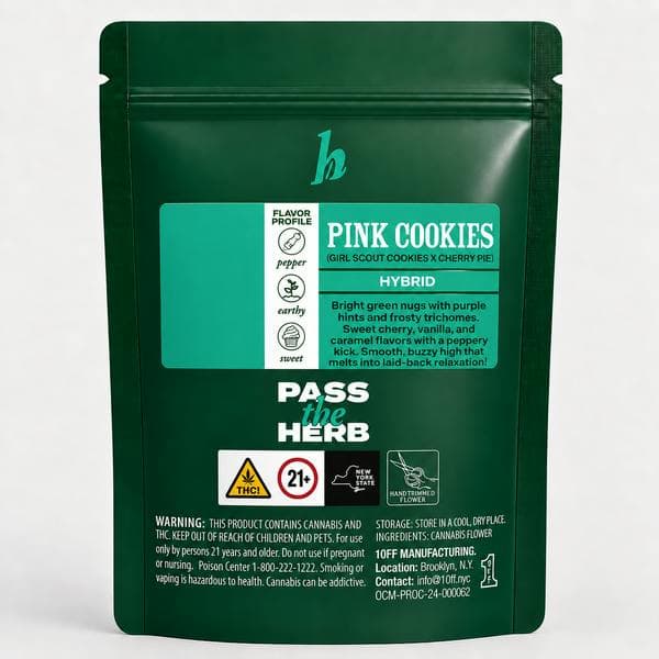 Pink Cookies Flower 3.5g - HERB