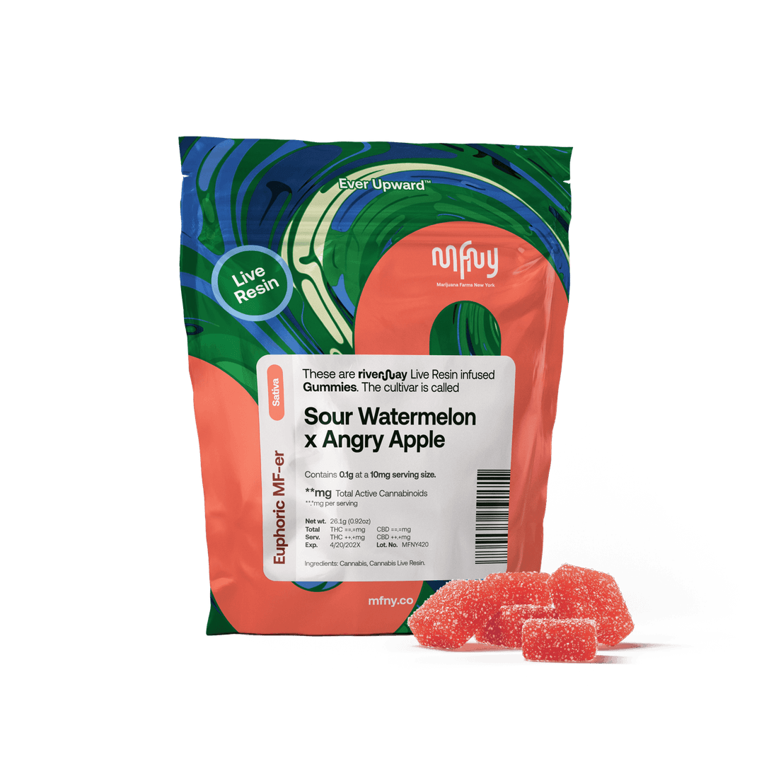 Sour Watermelon x Angry Apple Live Resin Gummies • 10 pk - MFNY | Treehouse Cannabis