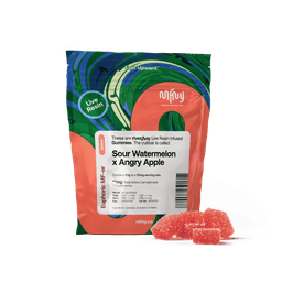 Sour Watermelon x Angry Apple Live Resin Gummies | 10 pk