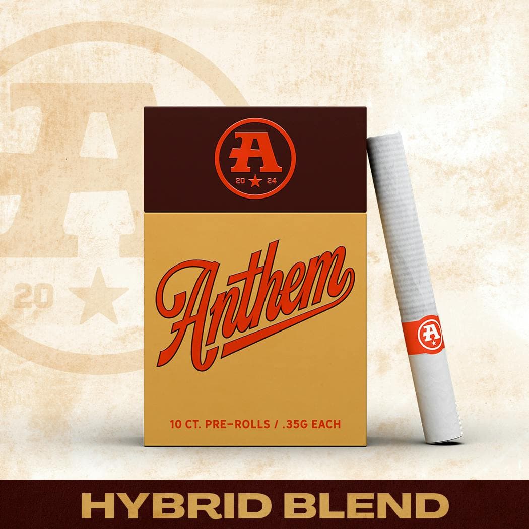 Hybrid Blend Pre-Roll pack (10-pack • 0.35g each) - Anthem | Treehouse Cannabis