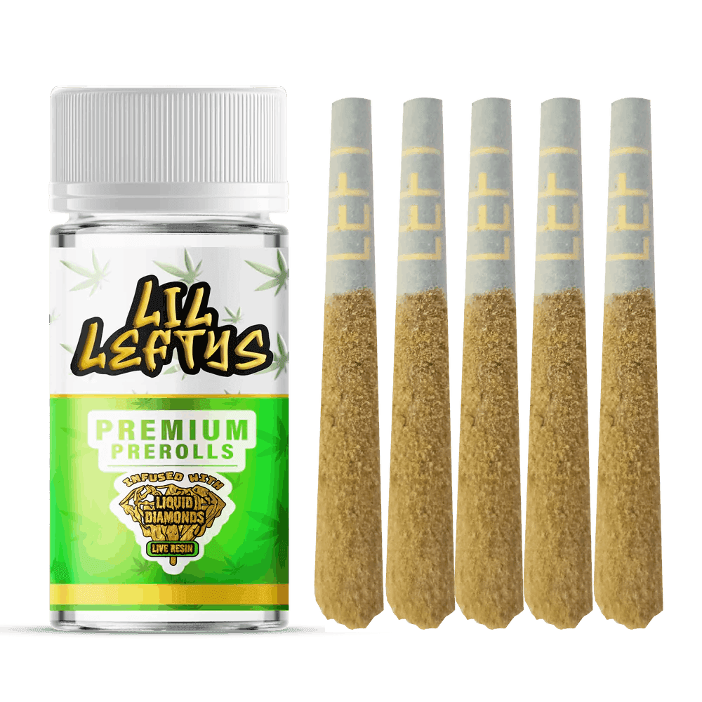 Watermelon Mojito Infused 5 Pack Pre-Rolls 3.75g - Left Coast
