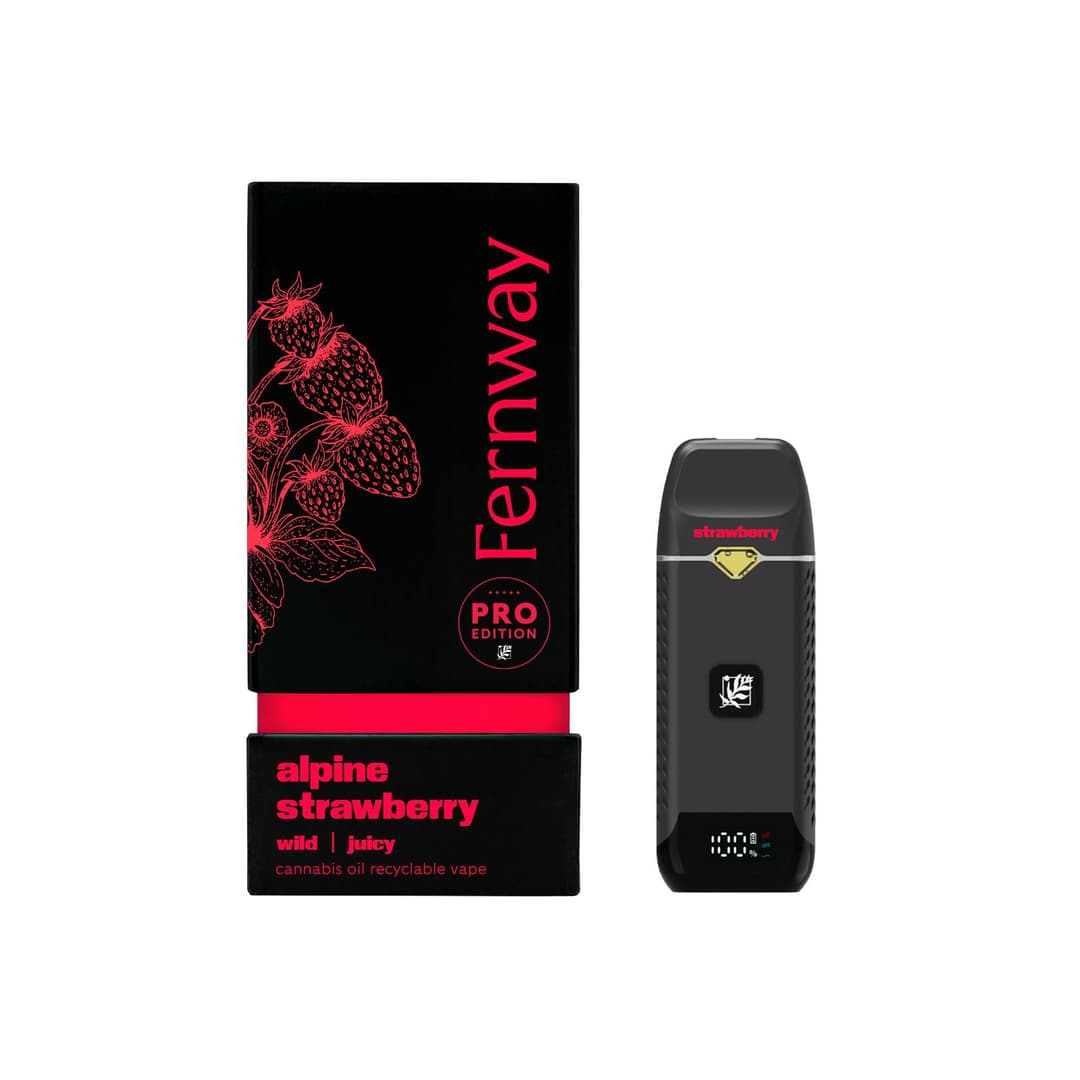 Alpine Strawberry • Disposable Vape • 1G - Fernway | Treehouse Cannabis