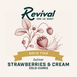 Strawberries & Cream | Live Rosin Concentrate | 1g