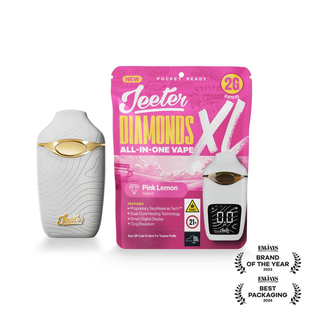 Jeeter • Pink Lemon • 2G Liquid Diamond XL All-In-One Vape - Jeeter | Treehouse Cannabis