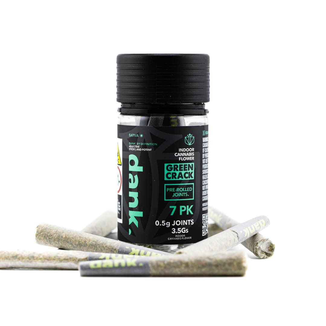 Green Crack • 7 Pack Pre-Rolls • 3.5g - Dank By Definition. | Treehouse Cannabis