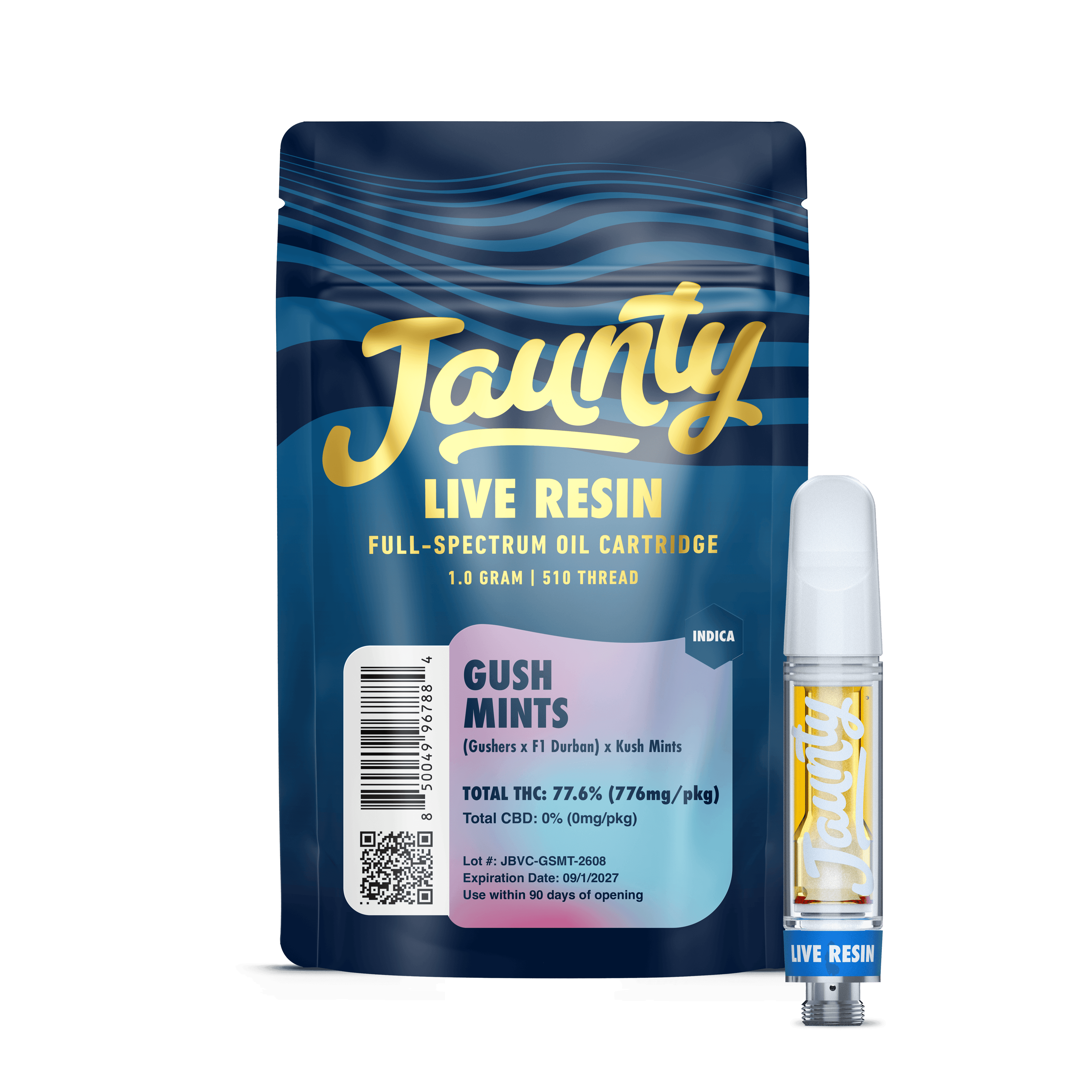 product image Gush Mints | Live Resin | Cartridge | 1g